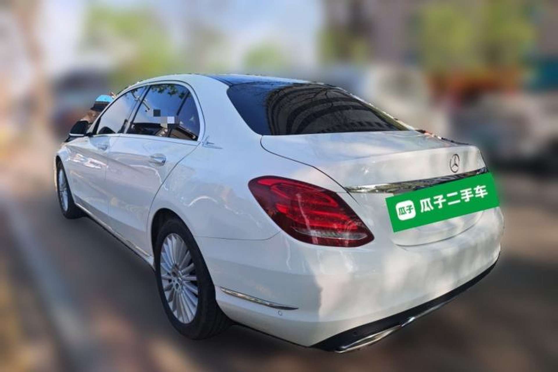 Used Mercedes-Benz C-Class 2015 Facelift C 200 L Rear Left 45 Deg