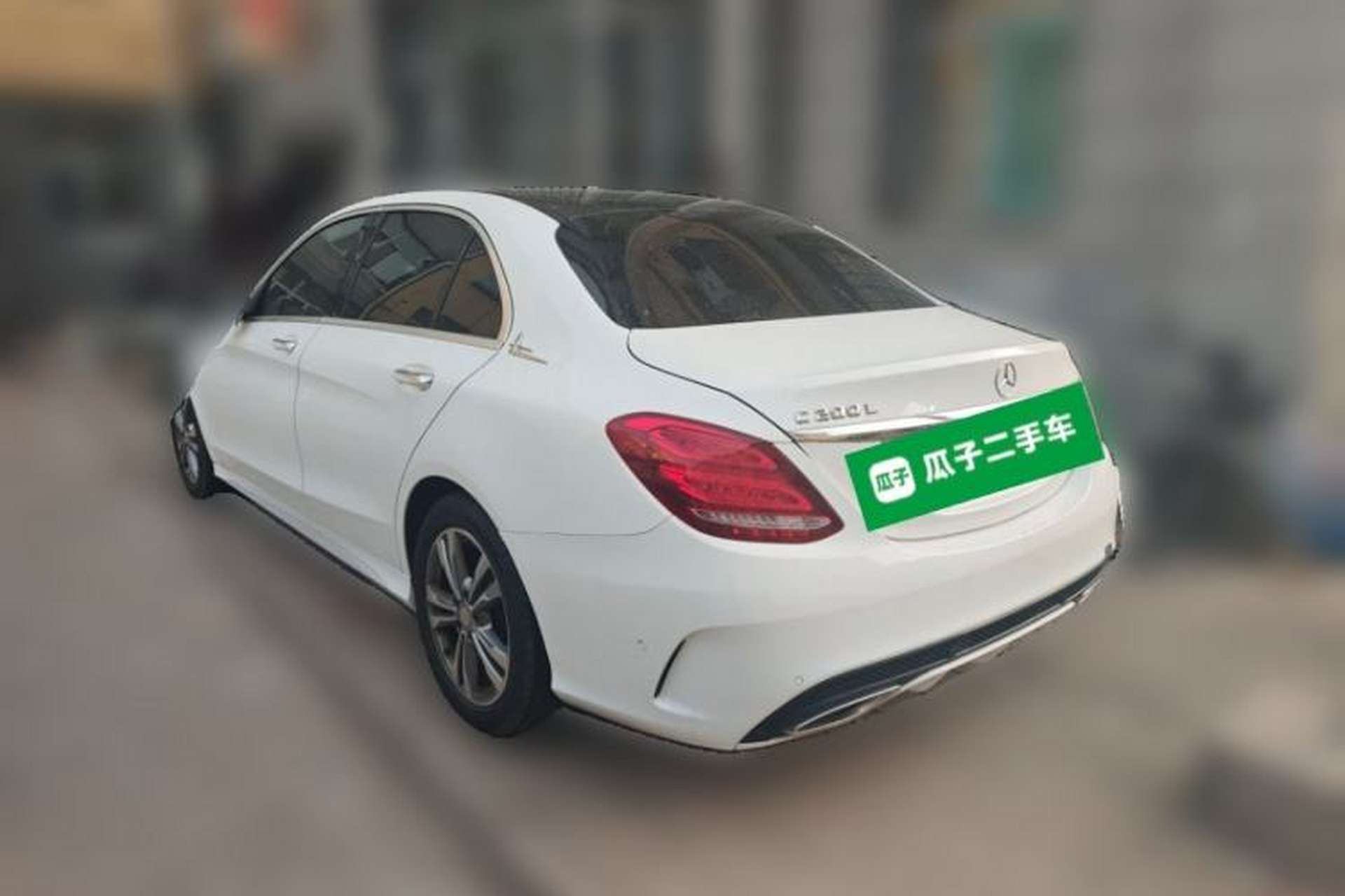 Used Mercedes-Benz C-Class 2015 Revised C 200 L Sport Edition Rear Left 45 Deg