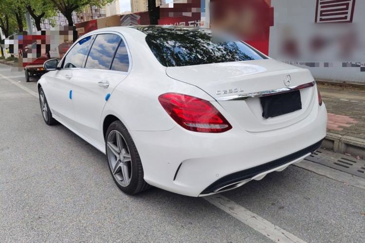 Used Mercedes-Benz C-Class 2015 C 260 L Sport Edition Rear Left 45 Deg