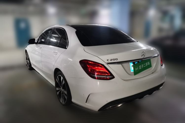 Used Mercedes-Benz C-Class 2015 C 200 Sport Edition 4MATIC Rear Left 45 Deg