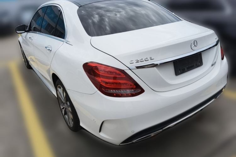 Used Mercedes-Benz C-Class 2015 C 200 L 4MATIC Sport Edition Rear Left 45 Deg