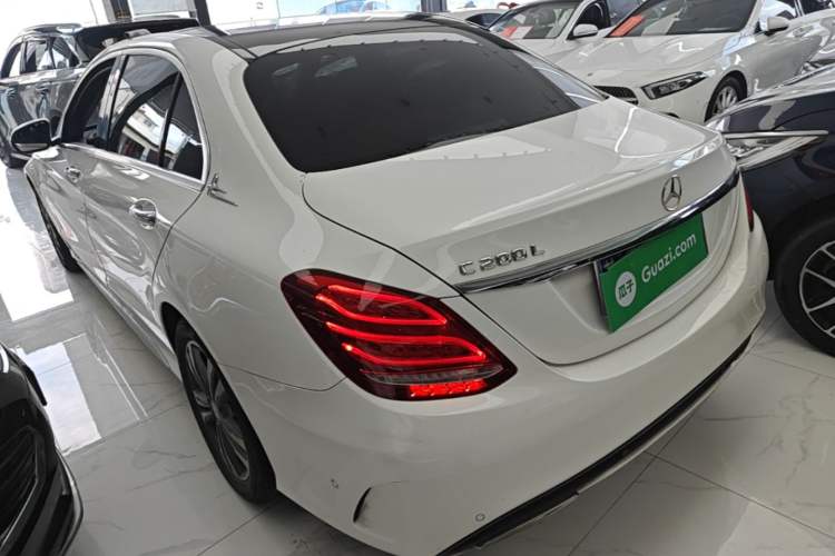 Used Mercedes-Benz C-Class 2015 Revised C 200 L Sport Edition Rear Left 45 Deg