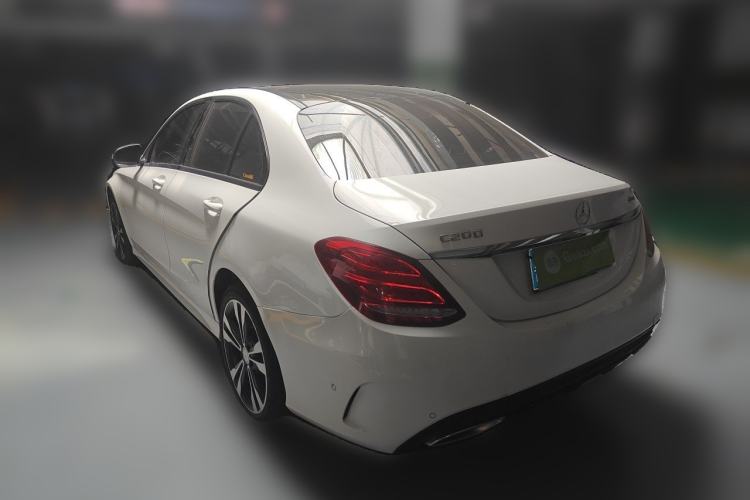 Used Mercedes-Benz C-Class 2015 C 200 Sport Edition 4MATIC Rear Left 45 Deg