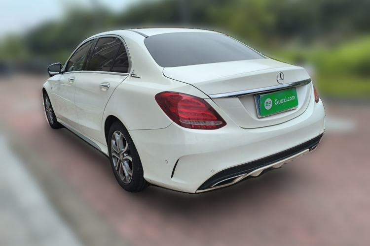 Used Mercedes-Benz C-Class 2015 Restyled C 180 L Sport Edition Rear Left 45 Deg