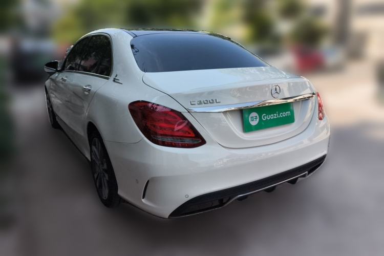 Used Mercedes-Benz C-Class 2015 C 200 L 4MATIC Sport Edition Rear Left 45 Deg