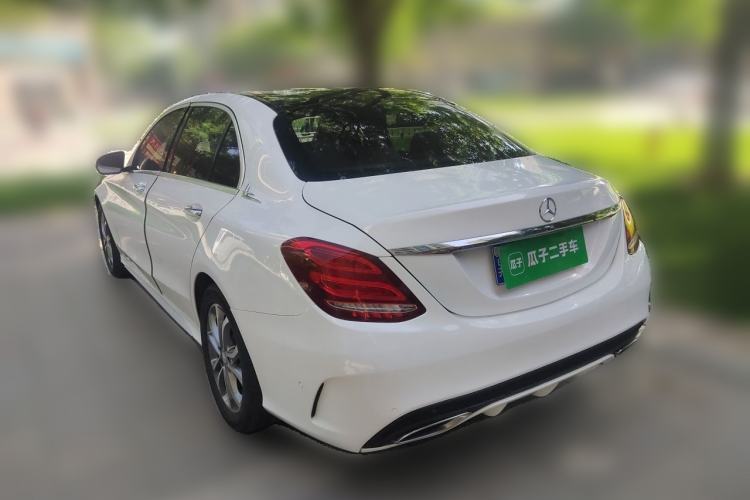 Used Mercedes-Benz C-Class 2015 C 200 L Sport Edition Rear Left 45 Deg