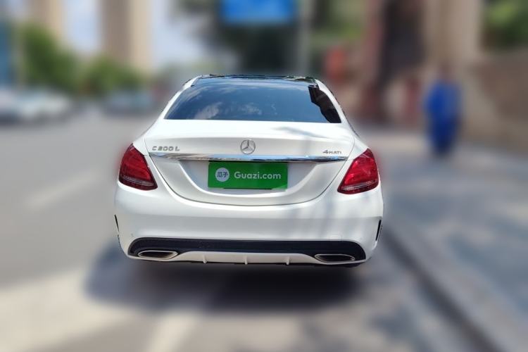 Used Mercedes-Benz C-Class 2015 C 200 L 4MATIC Sport Edition Rear
