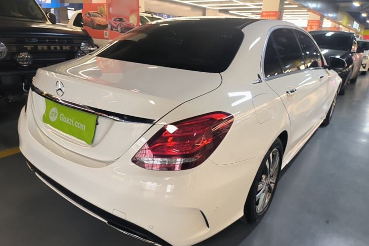 Used Mercedes-Benz C-Class 2015 Revised C 200 L Sport Edition Rear Right 45 Deg
