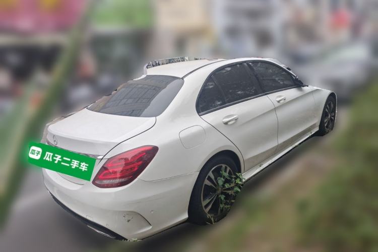 Used Mercedes-Benz C-Class 2015 C 200 Sport Edition Rear Right 45 Deg