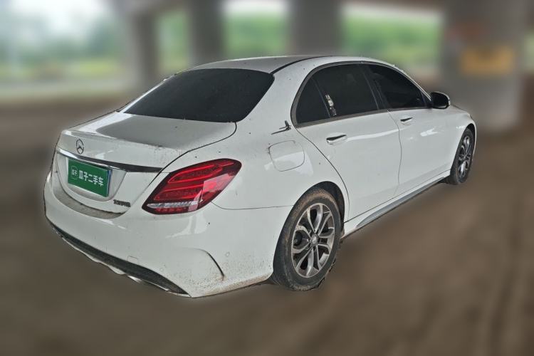 Used Mercedes-Benz C-Class 2015 Restyled C 180 L Sport Edition Rear Right 45 Deg