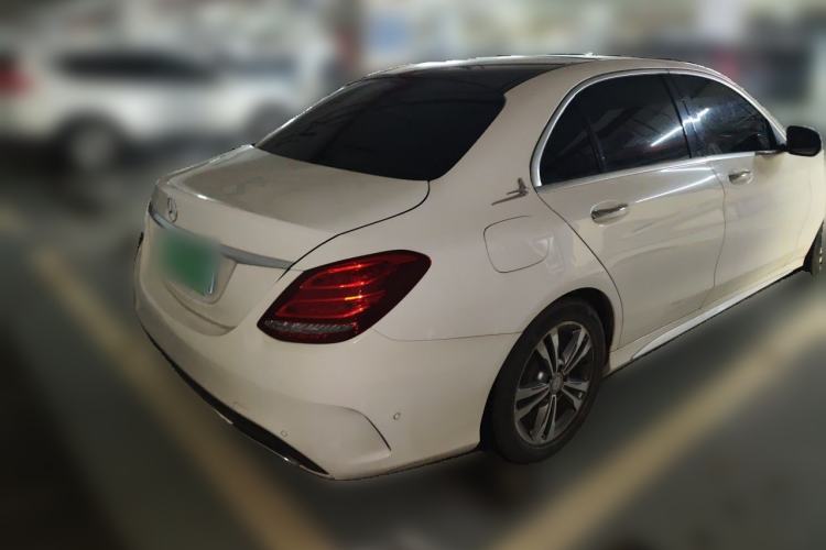 Used Mercedes-Benz C-Class 2015 Revised C 200 L Sport Edition Rear Right 45 Deg