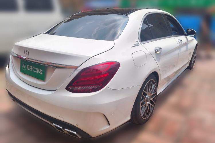 Used Mercedes-Benz C-Class 2015 C 200 L Sport Edition Rear Right 45 Deg