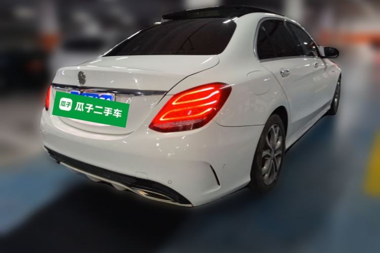 Used Mercedes-Benz C-Class 2015 C 200 L Sport Edition Rear Right 45 Deg