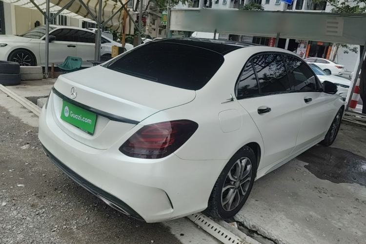Used Mercedes-Benz C-Class 2015 Revised C 200 L Sport Edition Rear Right 45 Deg