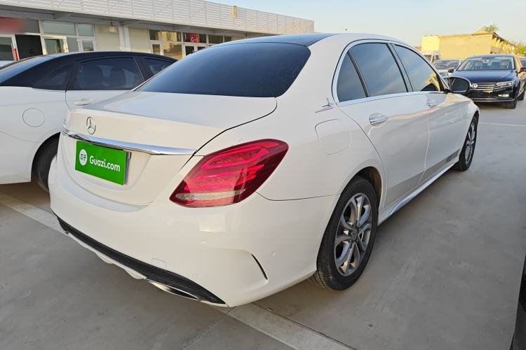 Used Mercedes-Benz C-Class 2015 C 200 L Sport Edition Rear Right 45 Deg