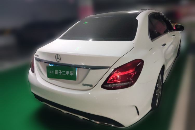 Used Mercedes-Benz C-Class 2015 Revised C 200 L Sport Edition Rear Right 45 Deg