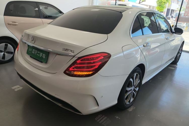 Used Mercedes-Benz C-Class 2015 C 200 L Sport Edition Rear Right 45 Deg