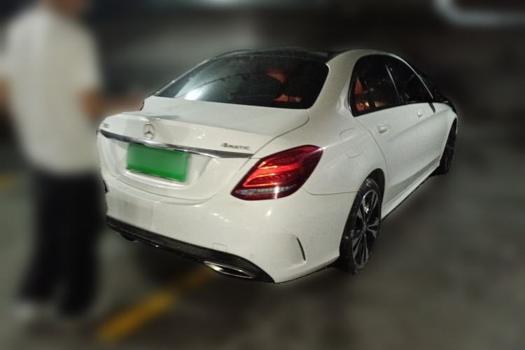Used Mercedes-Benz C-Class 2015 C 200 Sport Edition 4MATIC Rear Right 45 Deg