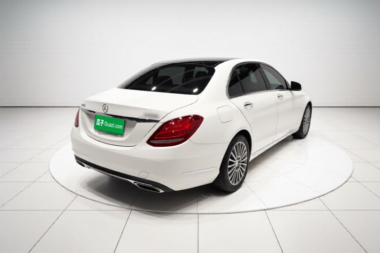 Used Mercedes-Benz C-Class 2015 C 200 L Rear Right 45 Deg