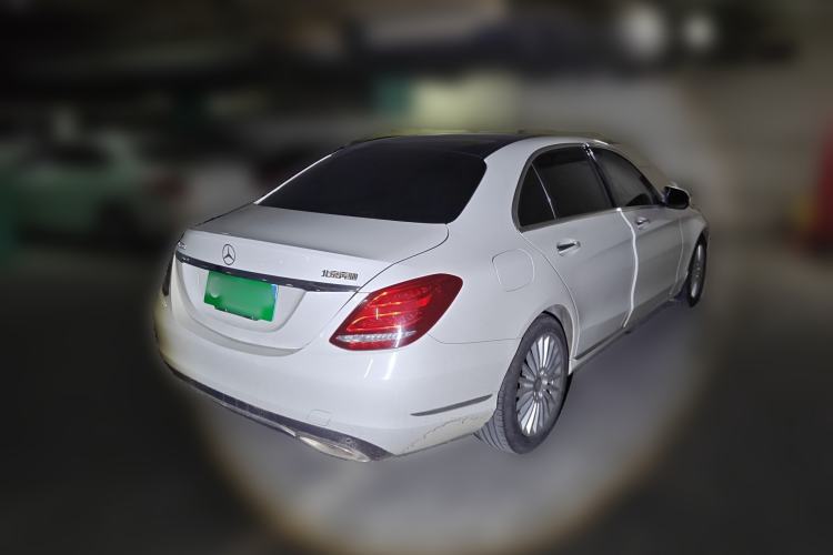 Used Mercedes-Benz C-Class 2015 C 200 L Rear Right 45 Deg