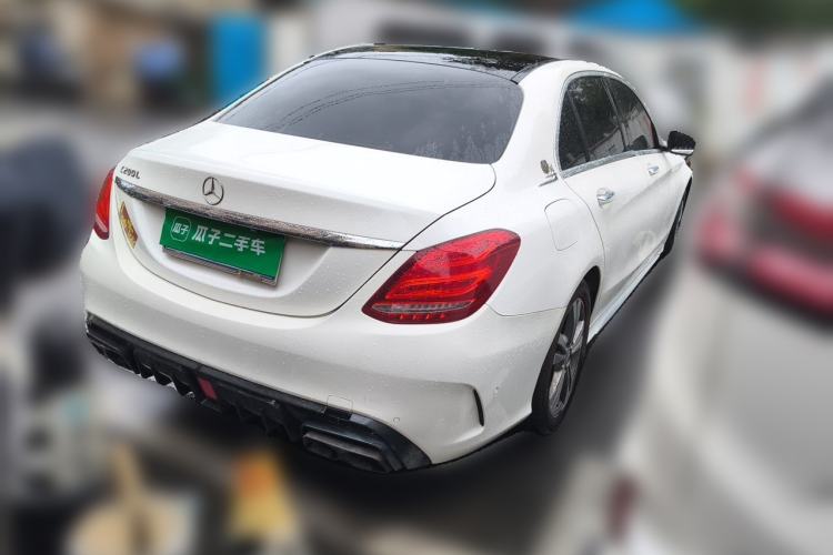 Used Mercedes-Benz C-Class 2015 Revised C 200 L Sport Edition Rear Right 45 Deg