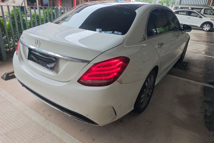 Used Mercedes-Benz C-Class 2015 Revised C 200 L Sport Edition Rear Right 45 Deg