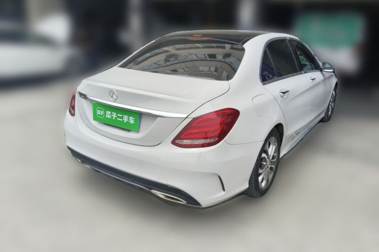 Used Mercedes-Benz C-Class 2015 C 200 L Sport Edition Rear Right 45 Deg