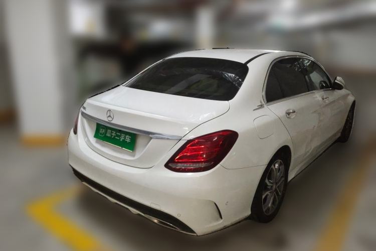 Used Mercedes-Benz C-Class 2015 Facelift C 180 L Rear Right 45 Deg