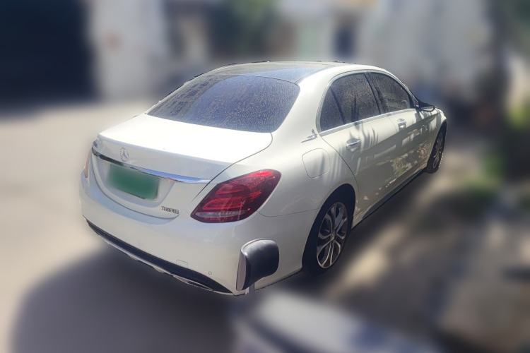 Used Mercedes-Benz C-Class 2015 C 200 L Sport Edition Rear Right 45 Deg