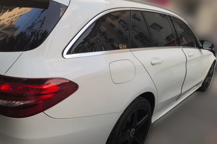 Used Mercedes-Benz C-Class 2015 C 200 station wagon Rear Right 45 Deg
