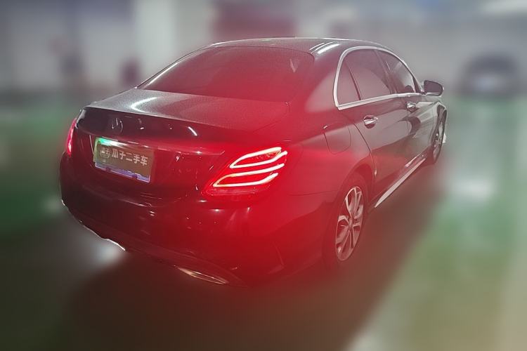 Used Mercedes-Benz C-Class 2015 C 180 L Sport Edition Rear Right 45 Deg