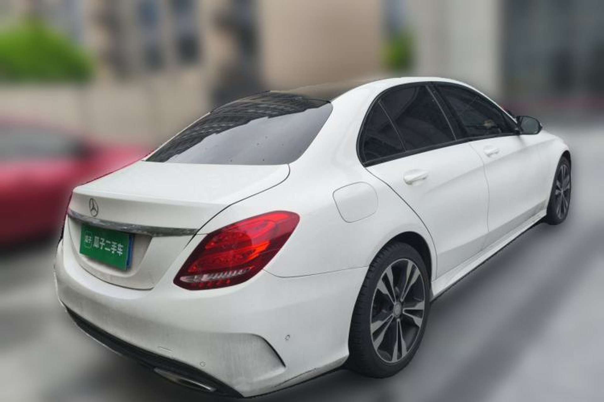 Used Mercedes-Benz C-Class 2015 C 200 Sport Edition 4MATIC Rear Right 45 Deg