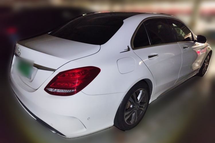 Used Mercedes-Benz C-Class 2015 Revised C 200 L Sport Edition Rear Right 45 Deg