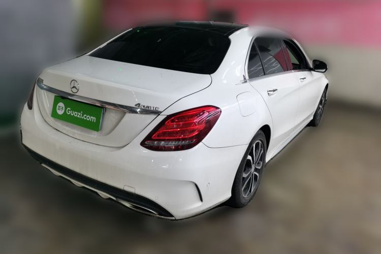 Used Mercedes-Benz C-Class 2015 Revised C 200 L Sport Edition Rear Right 45 Deg