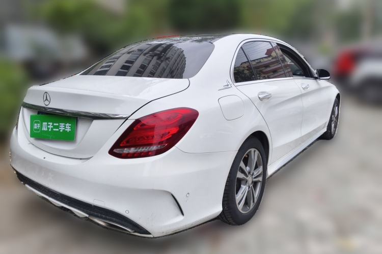 Used Mercedes-Benz C-Class 2015 Revised C 200 L Sport Edition Rear Right 45 Deg