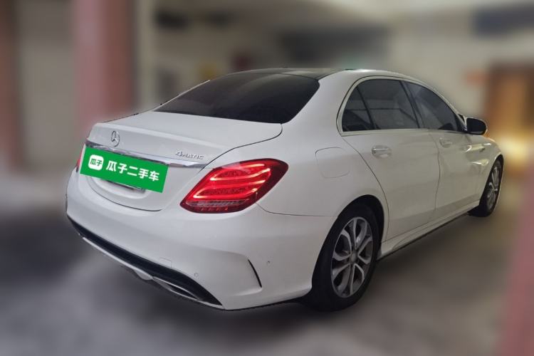 Used Mercedes-Benz C-Class 2015 C 200 L Sport Edition Rear Right 45 Deg
