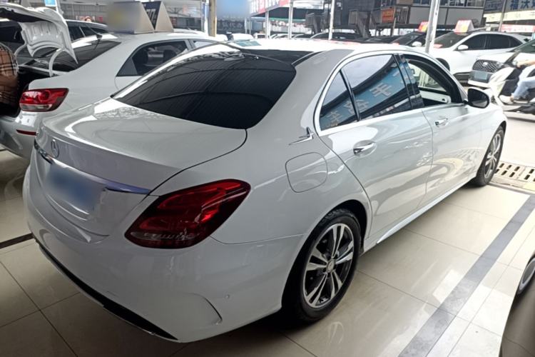 Used Mercedes-Benz C-Class 2015 Revised C 200 L Sport Edition Rear Right 45 Deg
