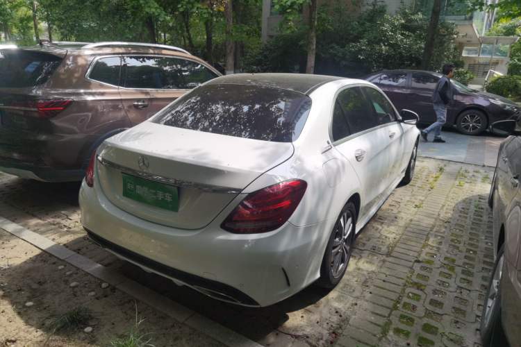 Used Mercedes-Benz C-Class 2015 Revised C 200 L Sport Edition Rear Right 45 Deg