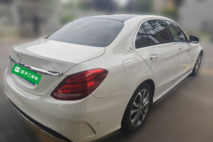 Used Mercedes-Benz C-Class 2015 Revised C 200 L Sport Edition Rear Right 45 Deg