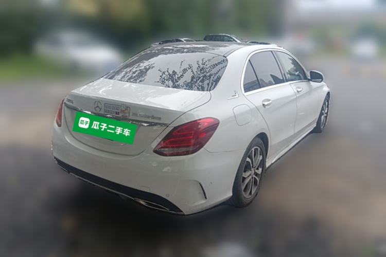 Used Mercedes-Benz C-Class 2015 Revised C 200 L Sport Edition Rear Right 45 Deg
