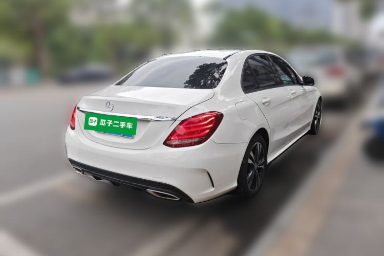 Used Mercedes-Benz C-Class 2015 C 200 Sport Edition Rear Right 45 Deg