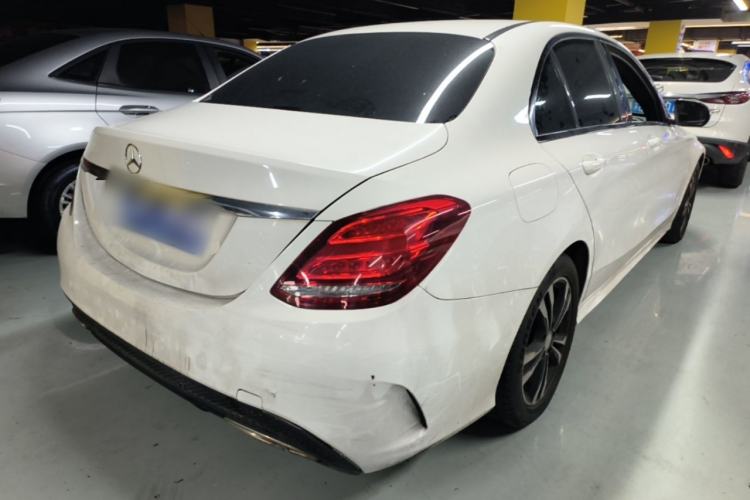 Used Mercedes-Benz C-Class 2015 C 200 Sport Edition Rear Right 45 Deg