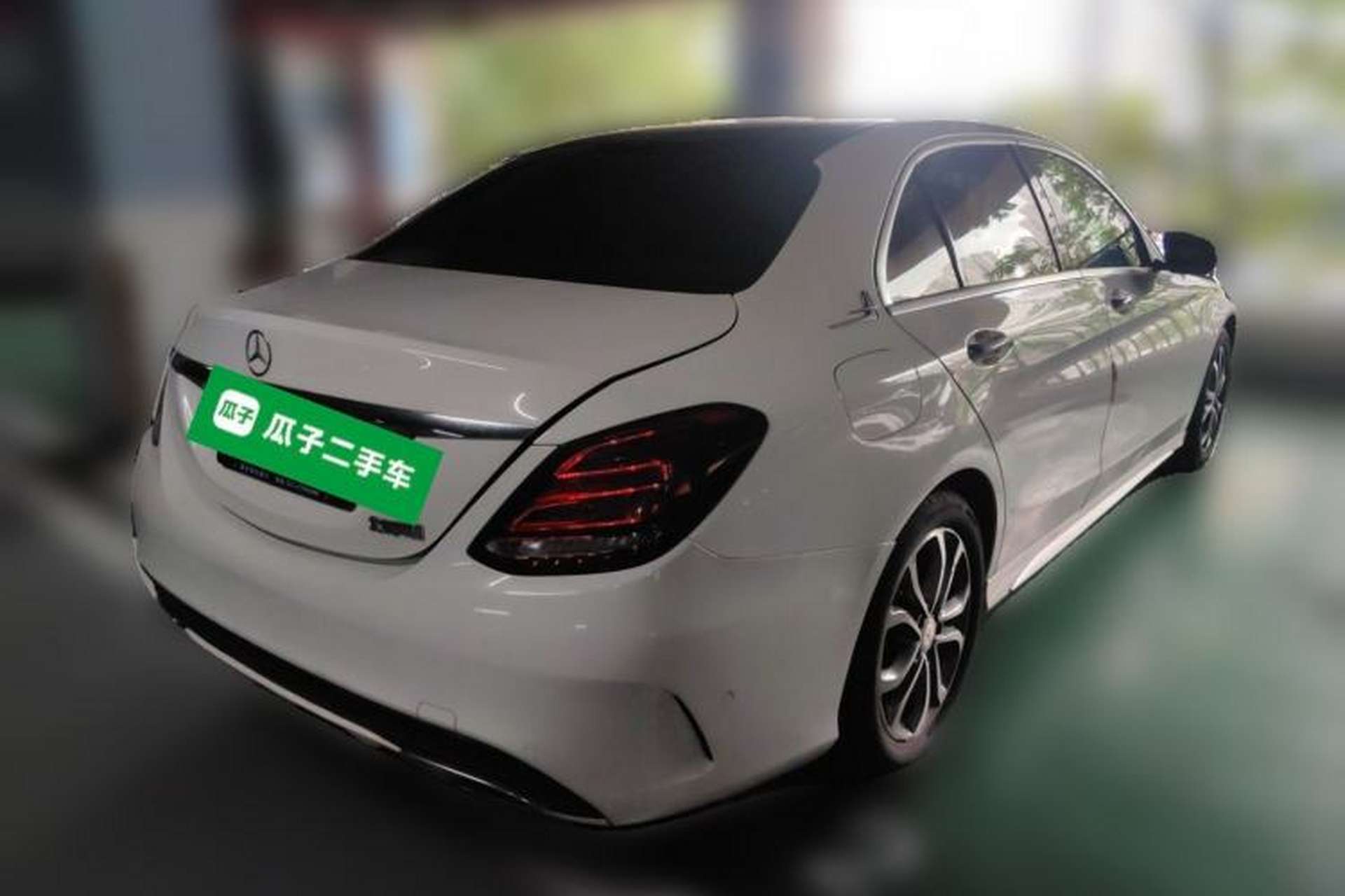 Used Mercedes-Benz C-Class 2015 Restyled C 180 L Sport Edition Rear Right 45 Deg