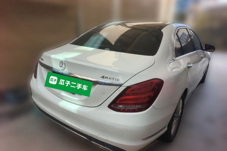 Used Mercedes-Benz C-Class 2015 Facelift C 200 L Rear Right 45 Deg