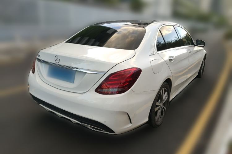 Used Mercedes-Benz C-Class 2015 Revised C 200 L Sport Edition Rear Right 45 Deg