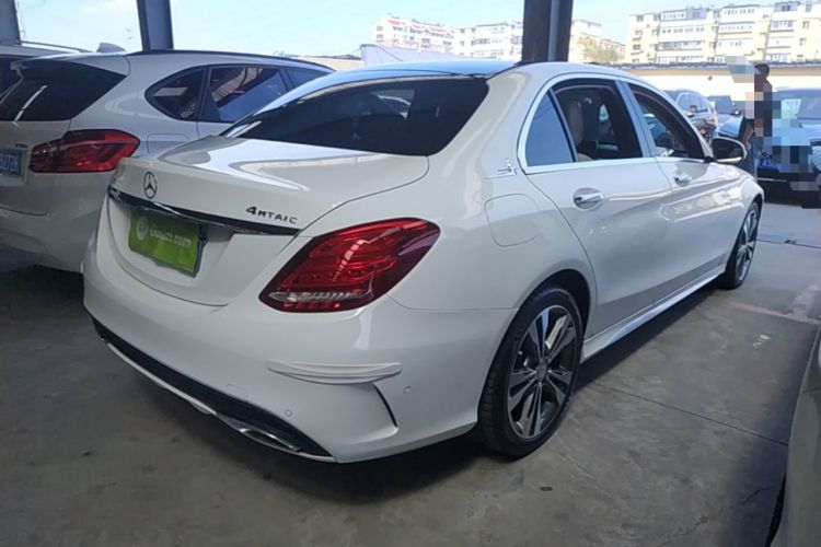 Used Mercedes-Benz C-Class 2015 C 200 L 4MATIC Sport Edition Rear Right 45 Deg
