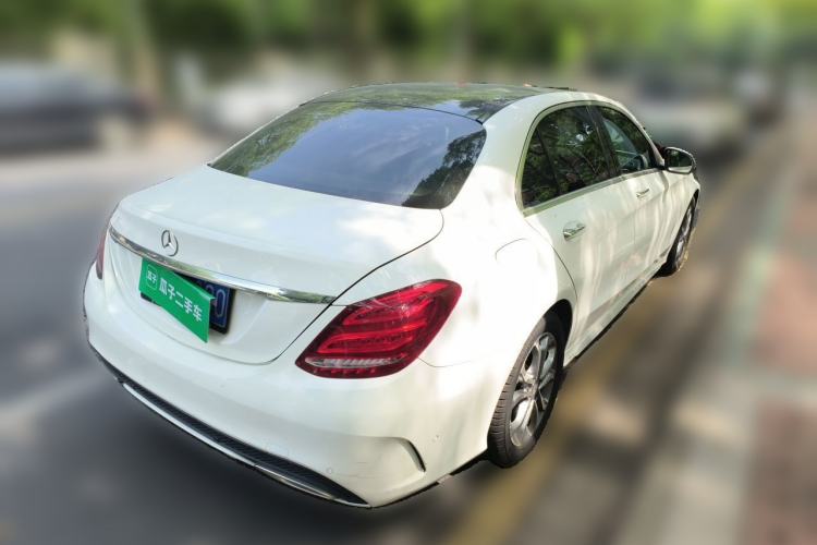 Used Mercedes-Benz C-Class 2015 C 200 L Sport Edition Rear Right 45 Deg