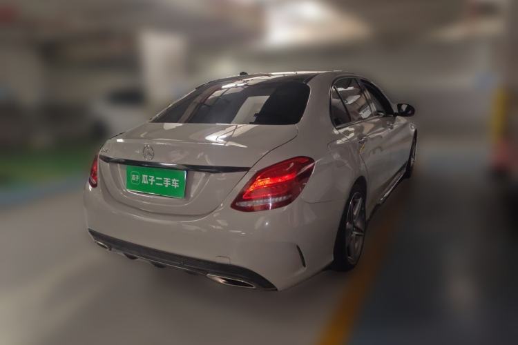 Used Mercedes-Benz C-Class 2015 C 260 L Sport Edition Rear Right 45 Deg