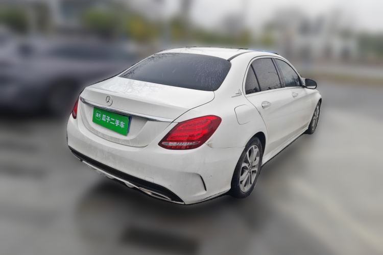 Used Mercedes-Benz C-Class 2015 Restyled C 180 L Sport Edition Rear Right 45 Deg