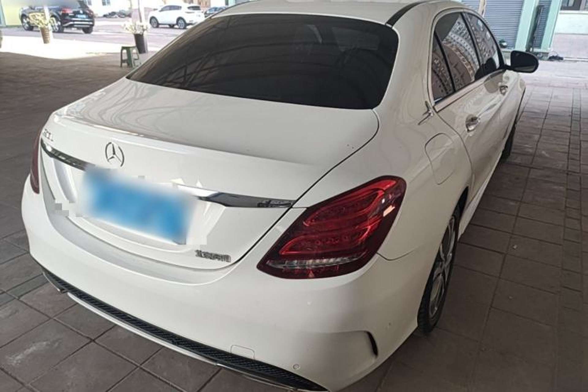 Used Mercedes-Benz C-Class 2015 Restyled C 180 L Sport Edition Rear Right 45 Deg